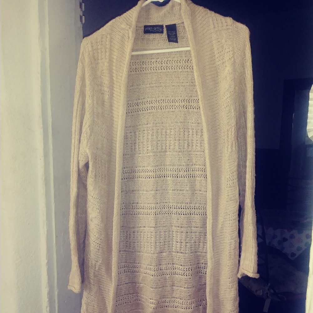 EUC Yarn Art long sweater.